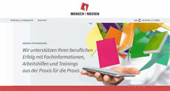 Desktop Screenshot of menschundmedien.de